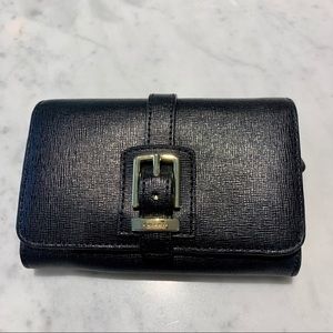 Coach Leather Black Wallet
